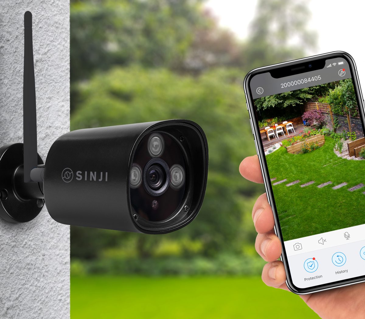 bundel deze Inspiratie Smart Outdoor Camera | Sinji